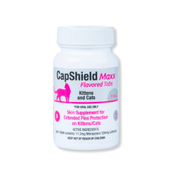 CapShield Maxx Flea Protection for Cats CapShield Maxx cats, CapShield Maxx feline tablets, cat flea treatment, oral flea treatment for cats, flea pills for cats, monthly flea prevention for cats, fast acting flea killer for cats, kill fleas in 30 minutes, Nitenpyram flea treatment cats, Lufenuron IGR flea control cats, flea lifecycle control cats, flea prevention for kittens, tuna flavored flea tablets cats, cat flea medication oral, flea control for cats USA, long term flea prevention cats, CapShield Maxx flea tablets feline, made in USA flea treatment cats, flea control tablets
